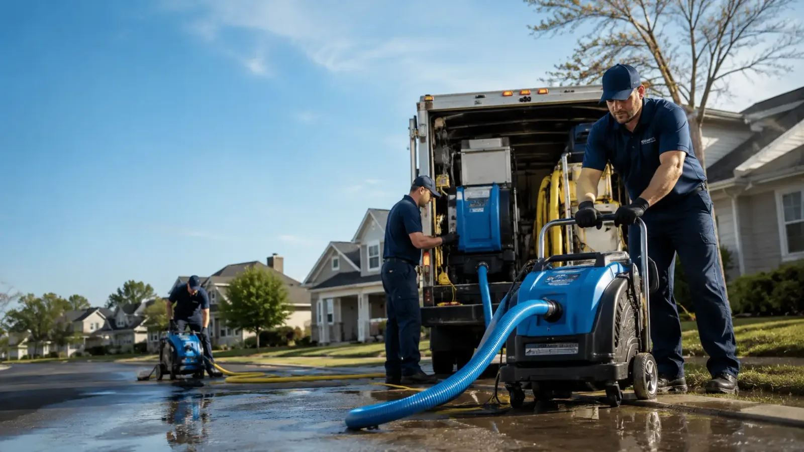 Flood Damage Cleanup in Maple City, MI